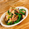 きんにくん☆'s cooksnap of when they made 青椒肉絲風◎牛肉とピーマンの和風炒め.