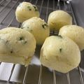 クックFQ5B9W☆'s cooksnap of when they made 離乳食 蒸しパン 製氷皿利用.