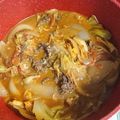 HERO3's cooksnap of when they made トマト缶とキャベツと玉ねぎ煮込み★.