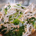 えびしお＠修行中's cooksnap of when they made レンジで簡単ほうれん草ともやしのおひたし.