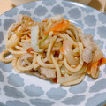 刹那chan＊'s cooksnap of when they made 簡単！おつまみ系焼きうどん♡.