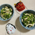 ３匹の大ぶたママ's cooksnap of when they made 豆苗とささみのワサビマヨネーズ和え.