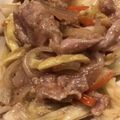 H♡S's cooksnap of when they made 生姜風味が美味♪キャベツと豚肉の焼肉炒め.