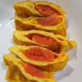 ☆kazukun's cooksnap of when they made 味付けいらず！明太子チーズin卵焼き.