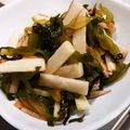 akiyuママ's cooksnap of when they made ☆長芋とめかぶの塩昆布ポン酢和え☆.