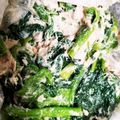 Dahyana's cooksnap of when they made 電子レンジでコマツナのツナマヨ.