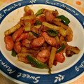 クックNBQNE0☆'s cooksnap of when they made じゃがいもとウインナーのカレー炒め.