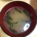 みりん調味料's cooksnap of when they made 海苔とわかめのお味噌汁.