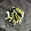 ☆あいちゃん's cooksnap of when they made 白菜・ワカメ・生姜のさっぱり酢の物♪.