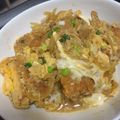 miki_hsa's cooksnap of when they made 超、美味しい★カツ丼★カツとじ～♪.
