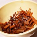料理嫌いinフランス's cooksnap of when they made 人参きんぴら.