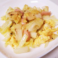 あ～ちゃんさ～ちゃん's cooksnap of when they made ✥魚肉ソーセージとキャベツ卵のマヨ炒め✥.