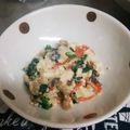 rai☆yuaママ☆'s cooksnap of when they made ほうれん草、人参、しめじの簡単白和え.