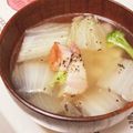 ﾁｰﾀﾗ's cooksnap of when they made 白菜とベーコンのコンソメスープ.