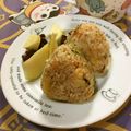 ずっき～な♪'s cooksnap of when they made 【aff】にんじんご飯でチーズおにぎり.