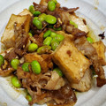 リンとリオのママ's cooksnap of when they made 豚バラと厚揚げの炒め物.