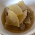 草果花's cooksnap of when they made (小鉢) 豚バラ大根.
