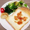 さくらスキップ's cooksnap of when they made あと乗せジャムで♪チーズトースト.