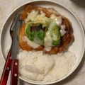 ♡ちびぱんだ♡'s cooksnap of when they made スキレットで♡アボチーズ乗せチキングリル.