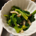 __Pink's cooksnap of when they made ほうれん草としめじのおひたし♡わさび風味.