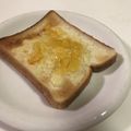 papikun's cooksnap of when they made あと乗せジャムで♪チーズトースト.
