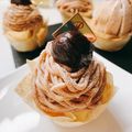 くるくるまん's cooksnap of when they made 甘栗で本格モンブラン.