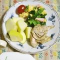 mmameco's cooksnap of when they made 小松菜といり卵のオリーブオイル和え.