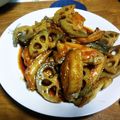 愛音‐aine‐'s cooksnap of when they made 鳥手羽とレンコンの甘辛炒め.