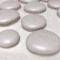 くろねこおお's cooksnap of when they made 卵白量り不要・゜*節約米粉マカロン*゜・.
