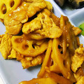 ちょちょこ✫'s cooksnap of when they made 簡単10分♡蓮根のカレーそぼろあんかけ.