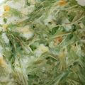 クックWZ7H5K☆'s cooksnap of when they made 卵ナシ☆水菜のチーズチヂミ.