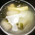 さちぶた♪'s cooksnap of when they made カブと油揚げのお味噌汁.