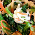 けいちき's cooksnap of when they made 小松菜とれんこんのサラダ.