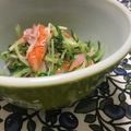 Faiza's cooksnap of when they made 水菜とカニカマのさっぱりサラダ♪.