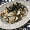 Faiza's cooksnap of when they made 里芋の梅ポテサラ.