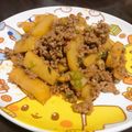 ぴかぴかぴかぴか's cooksnap of when they made ピリッと☆豚挽肉とじゃがいもの豆板醤炒め.
