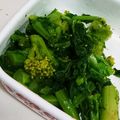 うさくま☆'s cooksnap of when they made だしも飲める！菜の花のポン酢和え♪.