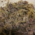 yamajune's cooksnap of when they made 牛肉とゴボウの甘辛煮.