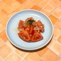 サヤスカマカン's cooksnap of when they made 簡単！新玉ねぎ☆トマトのサラダ☆.