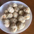 かーびぃ❀'s cooksnap of when they made １歳揚げないミートボール（味付お好みで）.
