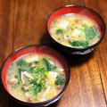 ☆Hirosuke☆'s cooksnap of when they made 豆腐としめじのみそ汁.