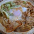 単！！'s cooksnap of when they made 豚キムチ煮込みうどん.