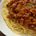 甘味に溺れたい's cooksnap of when they made 簡単 我が家のミートソーススパゲティ.