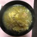 ちゃーLove's cooksnap of when they made 玉ねぎとベーコンのコンソメ卵とじスープ.