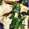 rui_and3's cooksnap of when they made 鶏むねとほうれん草の卵バター炒め☆.