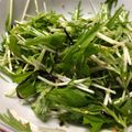 たかたけしゅん's cooksnap of when they made 簡単！旨い！　✿水菜のサラダ✿.