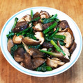 風太２号's cooksnap of when they made ほうれん草としいたけのお浸し.