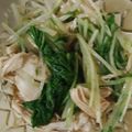 クックかわまい's cooksnap of when they made 水菜と鶏ささみのポン酢七味とうがらし和え.