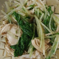 クックかわまい's cooksnap of when they made 水菜と鶏ささみのポン酢七味とうがらし和え.