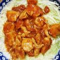KMDmama's cooksnap of when they made 柔らか！鶏むね肉のチリソース.